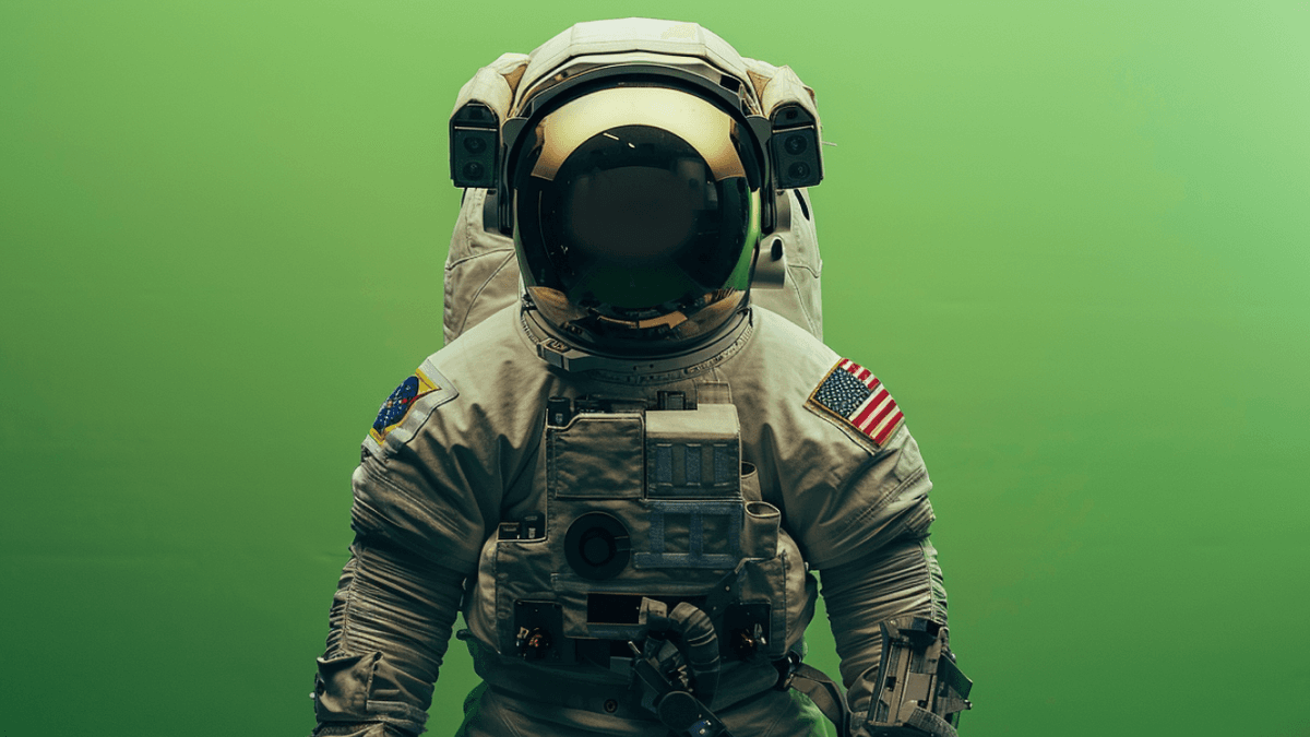 Astronaut in a spacesuit