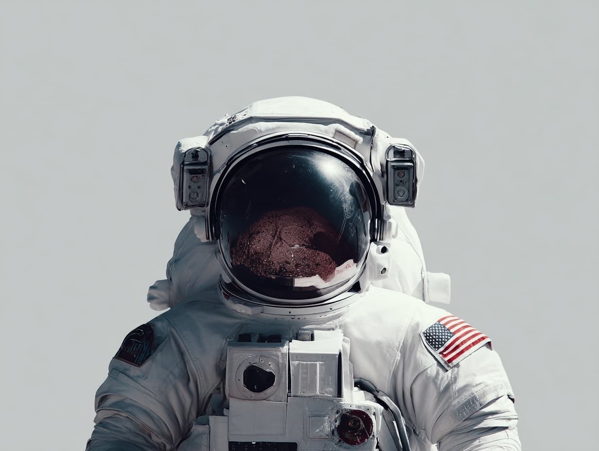 Astronaut in a spacesuit